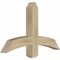 Ekena Millwork Bellingham Rough Sawn Timber Gable Bracket, Douglas Fir, 36"W x 23"H x 4"D x 4"F, 15/12 Pitch GBW036X23X0404BEL00RDF - alternate 3